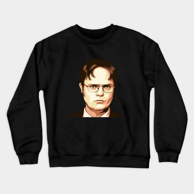 Dwight Schrute Crewneck Sweatshirt by fernandaffp